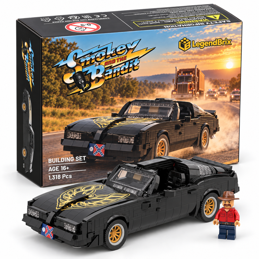Smokey and the Bandit | Pontiac Firebird Trans Am | 1,318 Pcs
