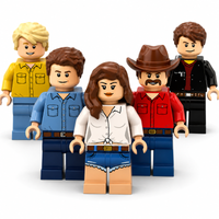 The free minifigures included with the three-car bundle