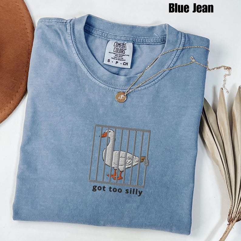 Got Too Silly Goose Classic Embroidered Tee - view 2
